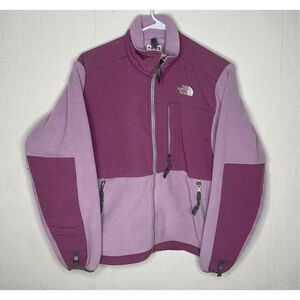 The North Face Denali Jacket Womens SP Polartec Pink Purple Fleece Zip Up Hiking